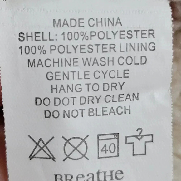 Prana Esme Faux Suede Shearling Trucker Gray Jacket Coat Large - Picture 6 of 8